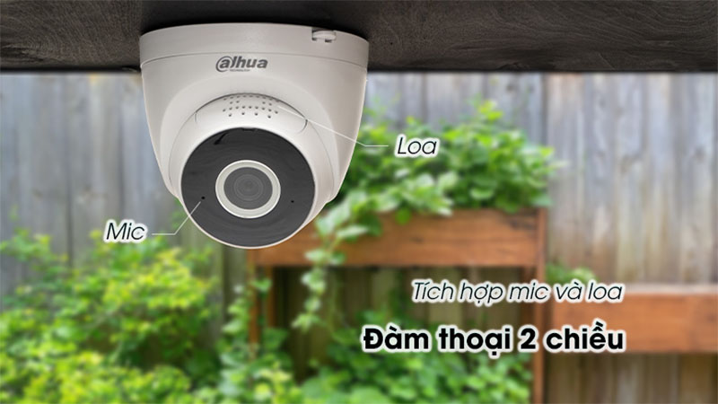 Chức năng đàm thoại 2 chiều của Camera IP wifi Dahua DH-IPC-HDW1430DT-STW
