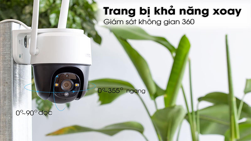 Chức năng quay quét của Camera IP wifi IMOU Cruiser IPC-S41FP