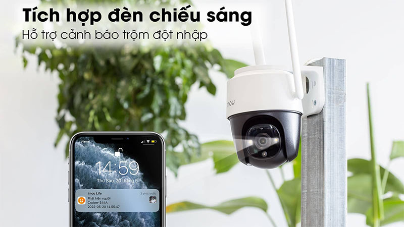 Đèn chiếu sáng của Camera IP wifi IMOU Cruiser IPC-S41FP