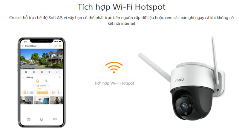 Chức năng của Camera IP wifi IMOU S21FP