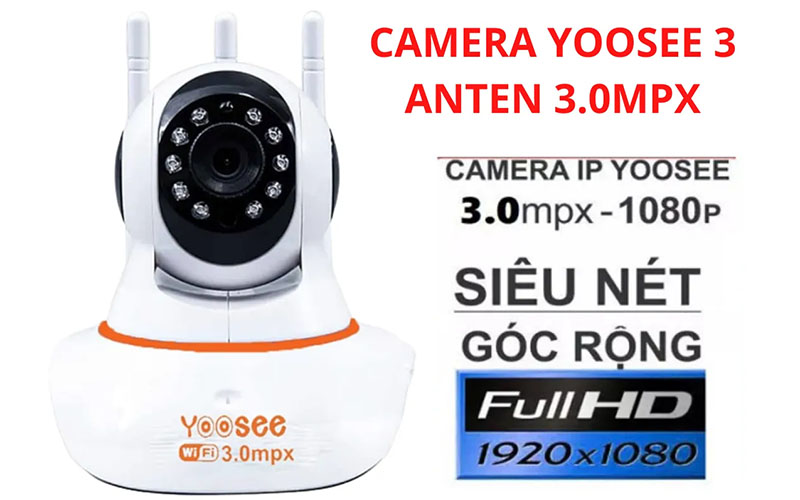 Camera IP wifi Yoosee 3.0mpx