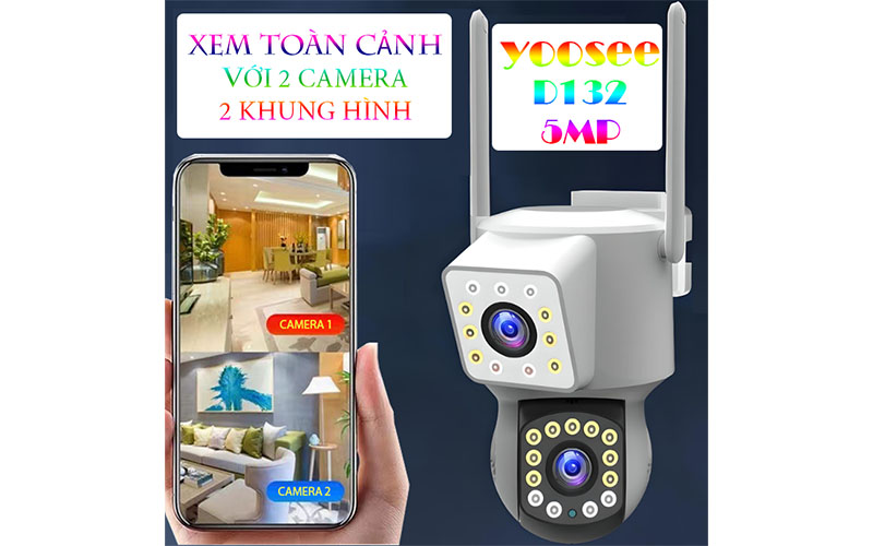 Camera IP wifi Yoosee D132-5MP