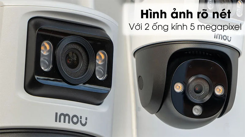 Độ phân giải của Camera Wifi 2 mắt ngoài trời IMOU Cruiser Dual 10MP IPC-S7XP-10M0WED