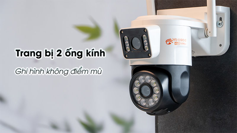 Thiết kế của Camera dùng sim 4G Yoosee QPT36