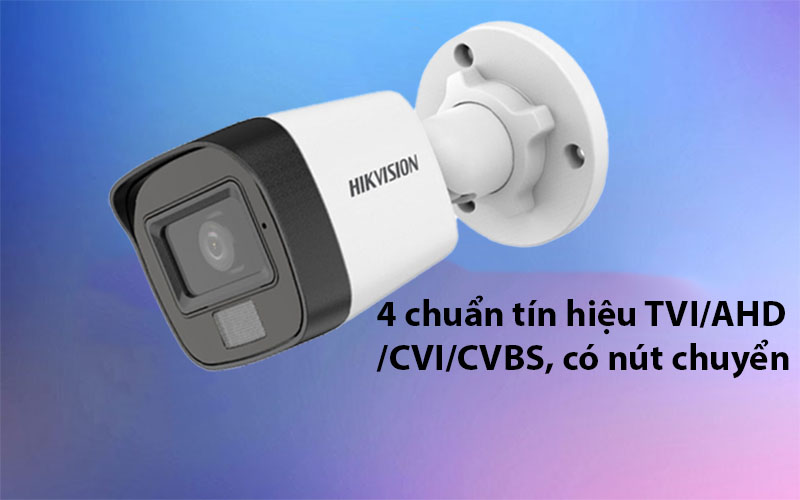 4 tín hiệu chuẩn của Camera hồng ngoại Hikvision DS-2CE16D0T-LFS