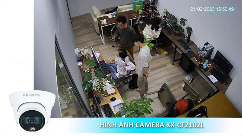 Camera quan sát HD analog  Kbvision KX-CF2102L