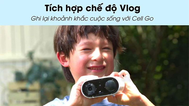 Tính năng Vlog của Camera wifi dùng pin IMOU Cell Go IPC-B32P-V2