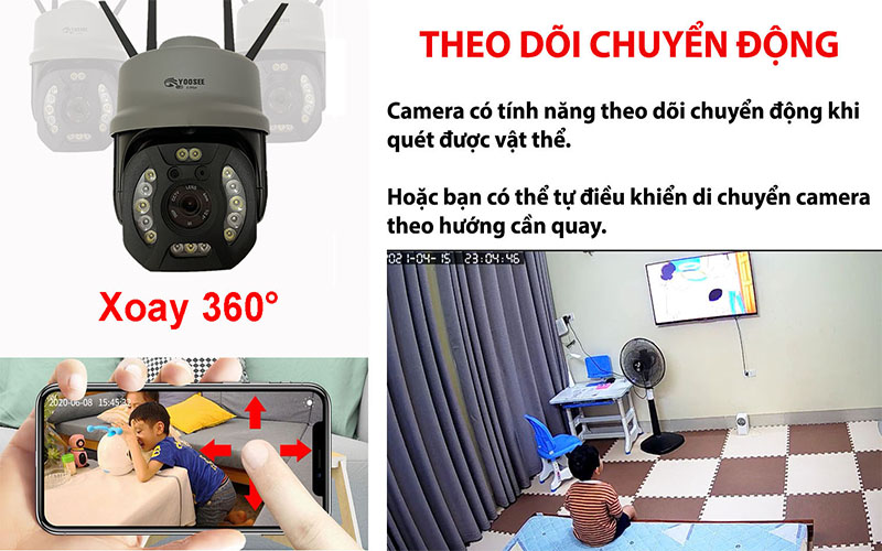 Chức năng của Camera wifi ngoài trời Yoosee YS15