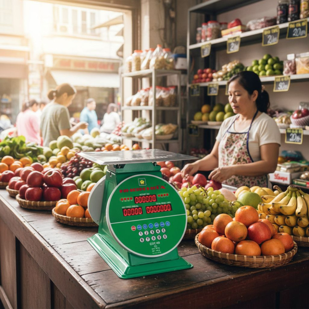Cân điện tử Nhơn Hòa 60kg CĐT-60 - Hàng chính hãng
