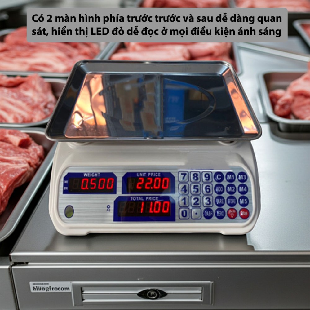 Cân điện tử tính tiền ACS-Taiwan ACS-RC08 - Hàng chính hãng