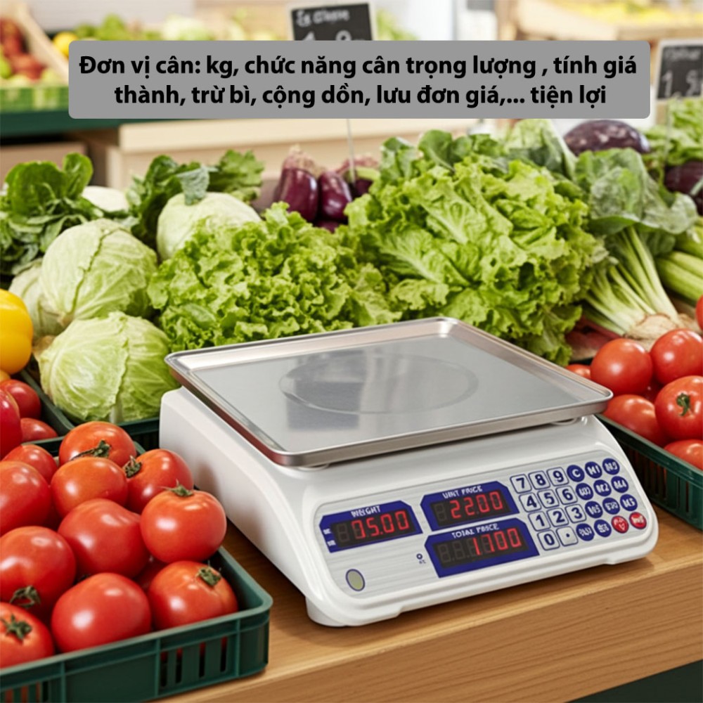 Cân điện tử tính tiền ACS-Taiwan ACS-RC08 - Hàng chính hãng