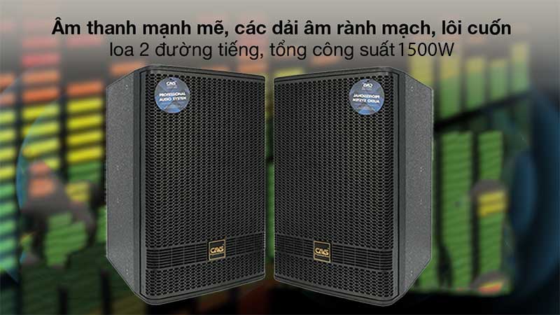 Công suất của Cặp loa full CAVS J12