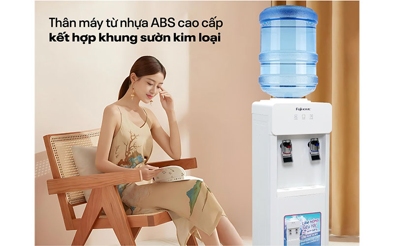 Chất liệu của Cây nước nóng lạnh Fujihome WD676C