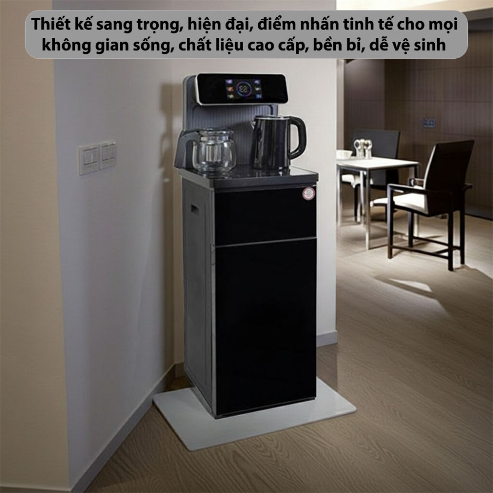 Cây nước nóng lạnh kết hợp bàn pha trà Fujihome TB815 - Hàng chính hãng