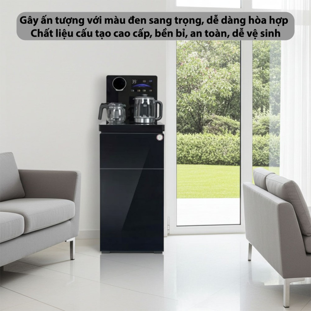 Cây nước nóng lạnh kết hợp bàn pha trà Fujihome TBA2 - Hàng chính hãng