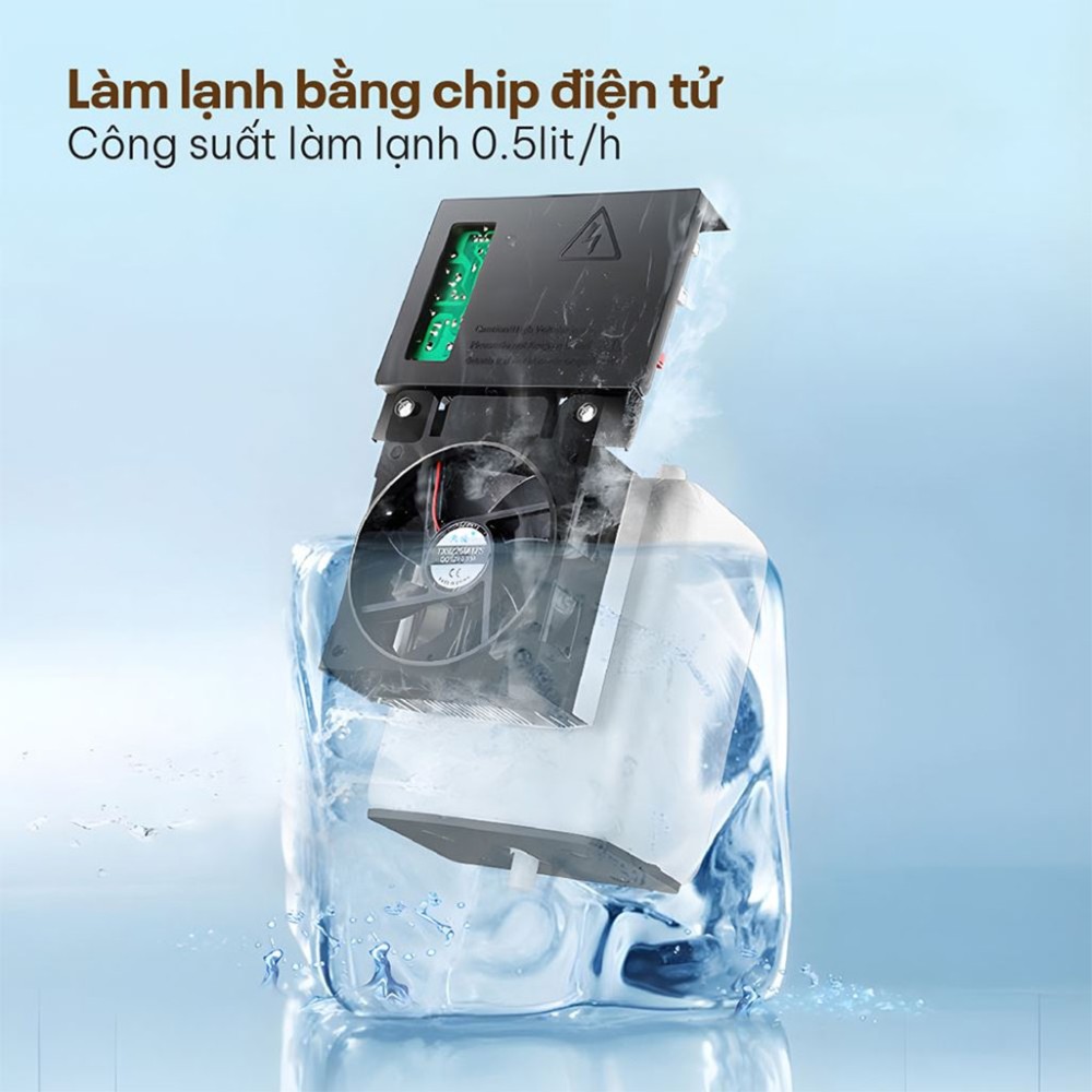 Cây nước nóng lạnh kết hợp bàn trà Fujihome TB241UV - Hàng chính hãng