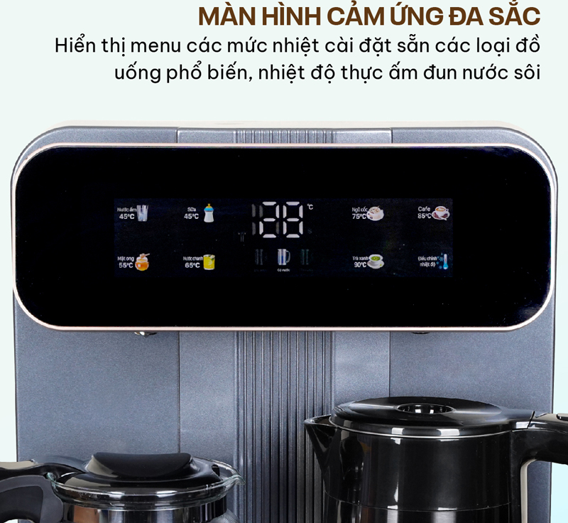 Dễ dàng thao tác và điều chỉnh các chức năng