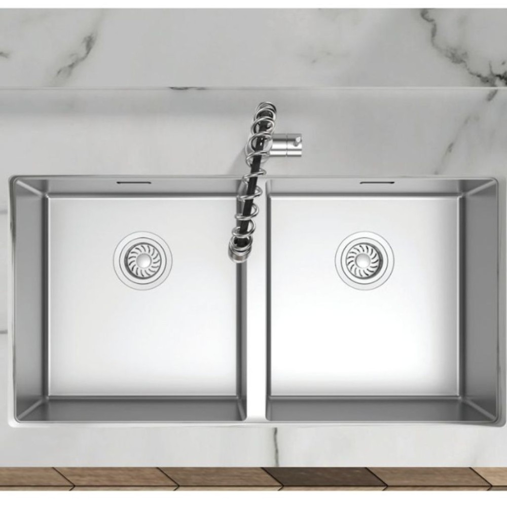 Chậu rửa bát 2 hố Hafele HS24-SSN2S-870 567.24.437 - Hàng chính hãng