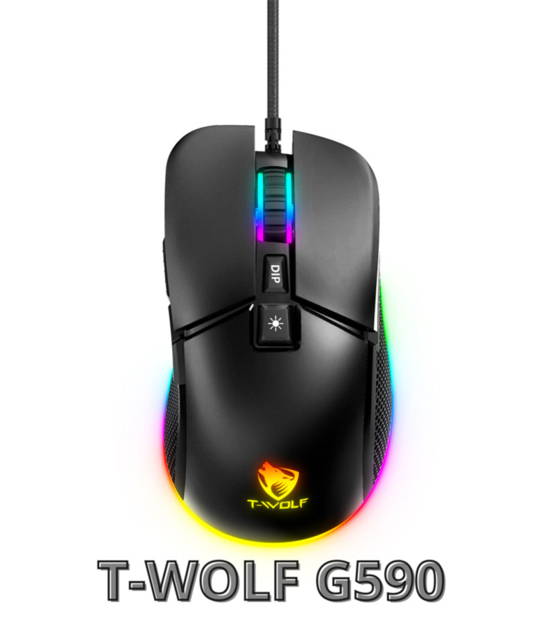 Chuột có dây T-Wolf G590 - Hàng chính hãng