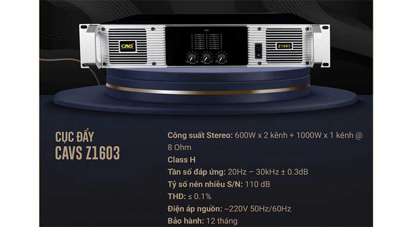 Cục đẩy công suất CAVS Z1603