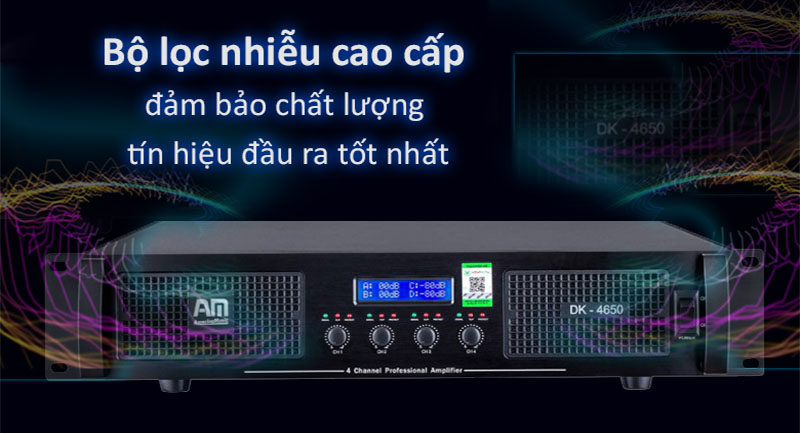 Cục đẩy công suất VinaKTV AM DK4650