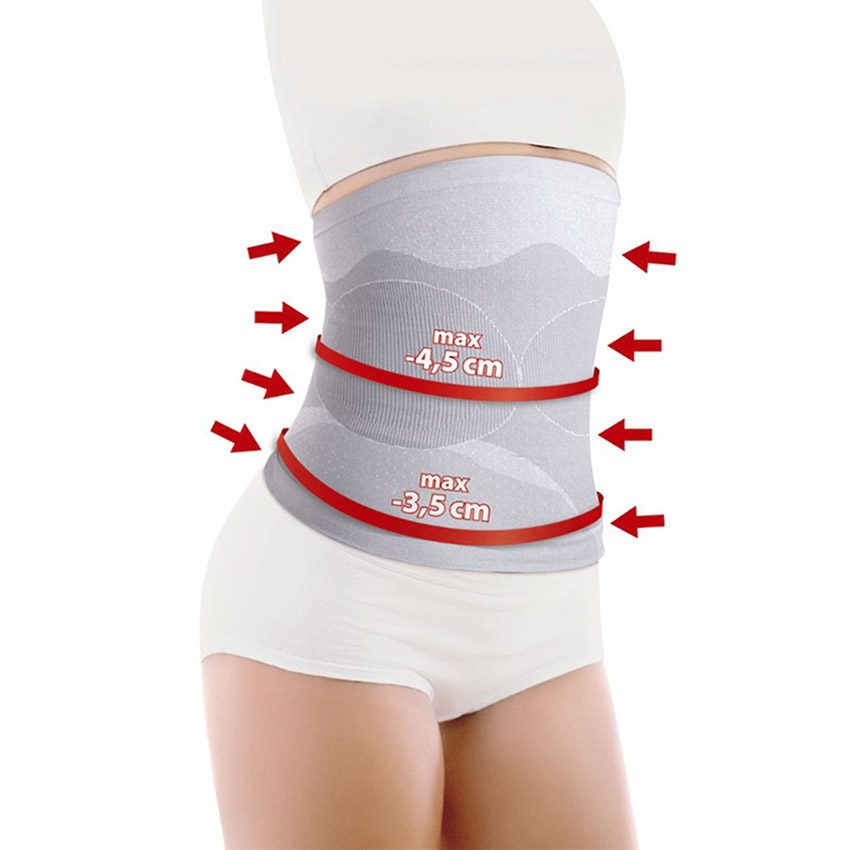 Chức năng của đai bụng định hình giảm size và ngăn chặn da sần Lanaform Mass and Slim Belt LA013004