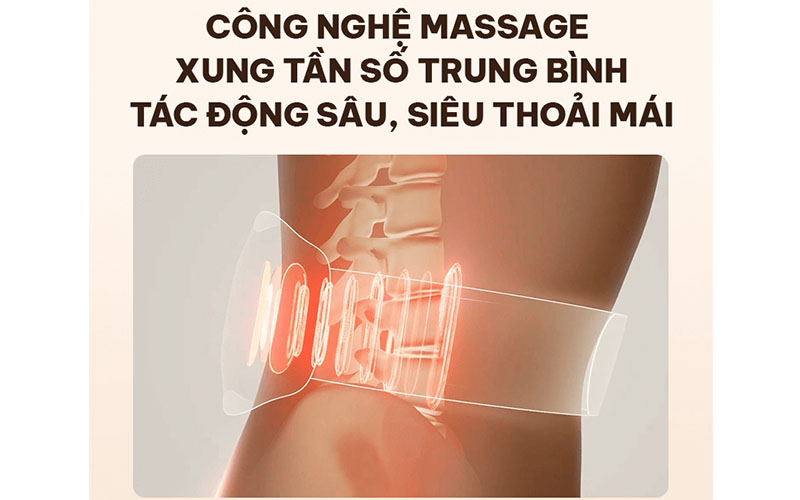Đai massage lưng SKG K5-Pro-Max - Hàng chính hãng