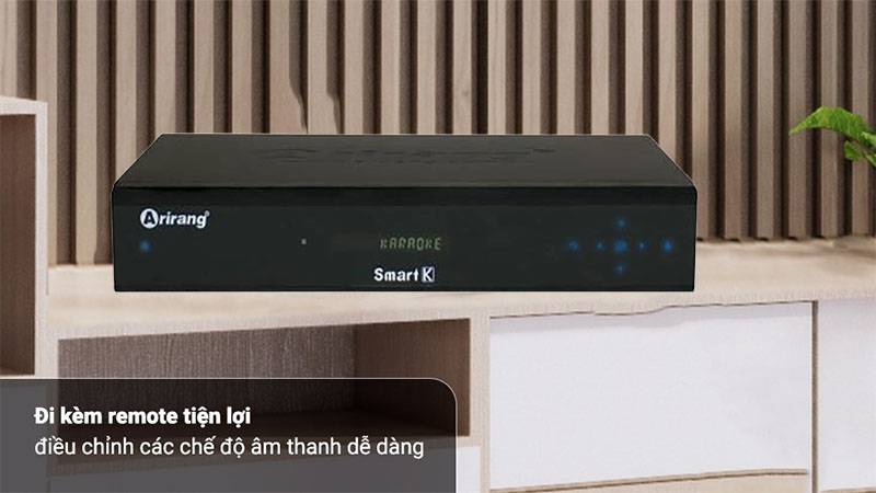 Điều khiển từ xa của Đầu karaoke Arirang Smart K (Kèm ổ cứng 1TB)
