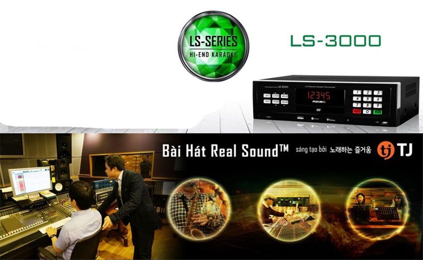 Đầu karaoke Paramax LS-3000 với ứng dụng công nghệ hiện đại