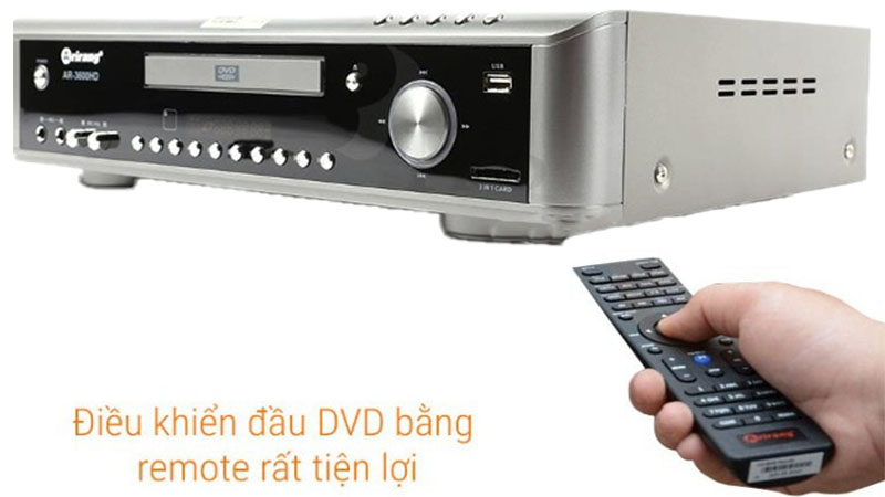 Đầu máy DVD karaoke Arirang AR-3600HD - Hàng chính hãng