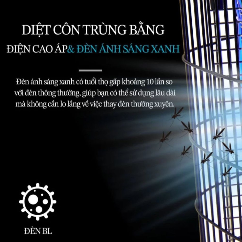 Đèn bắt muỗi Unimax UMB-1601 - Hàng chính hãng