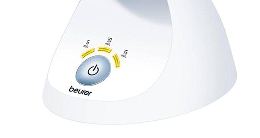Bảng điều khiển của đèn hồng ngoại trị liệu Beurer IL35