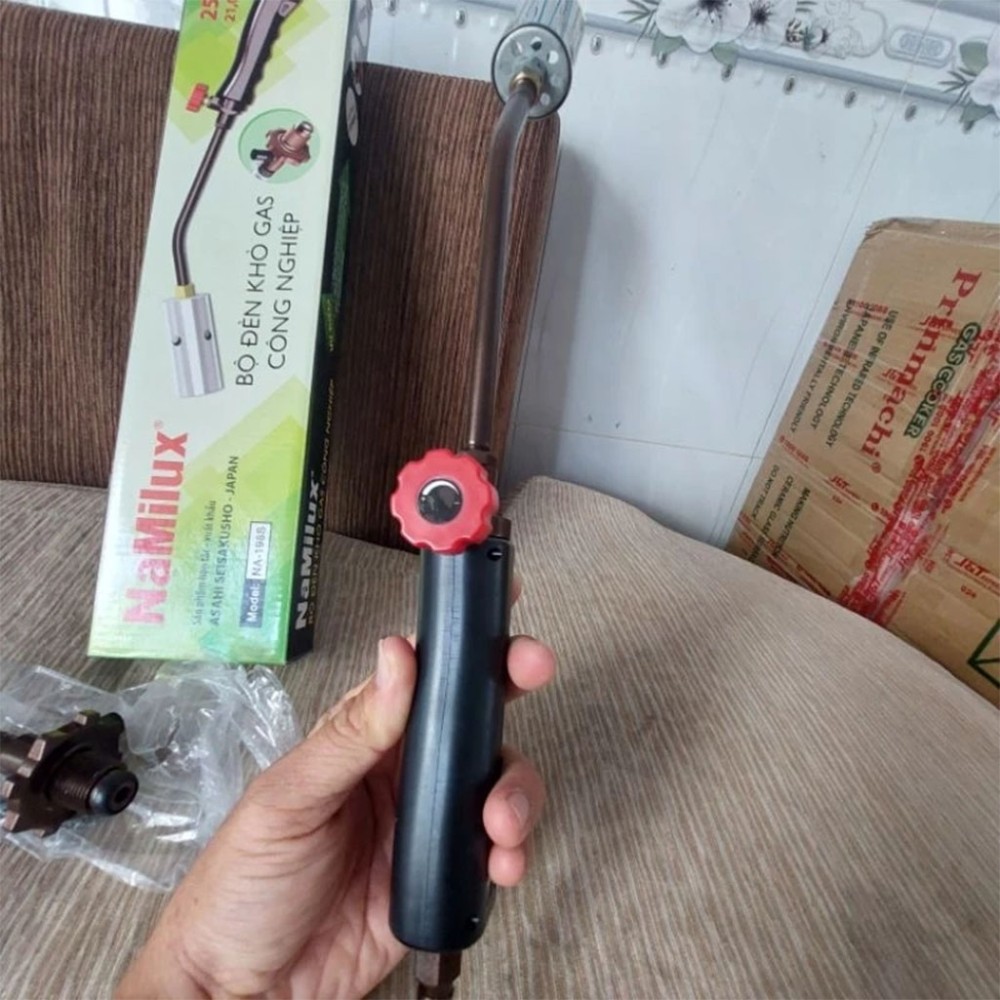 Đèn khò gas công nghiệp NaMilux NA-198S - Hàng chính hãng