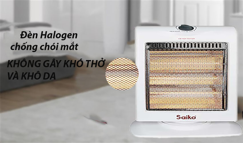 Công nghệ của Đèn sưởi Halogen Saiko HF-1202H