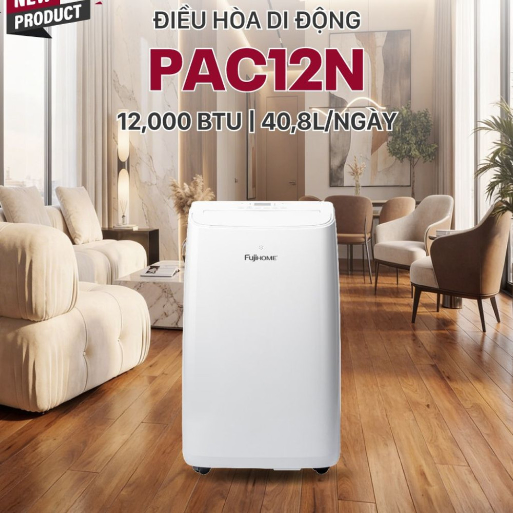 Điều hòa di động Fujihome PAC12N - Hàng chính hãng