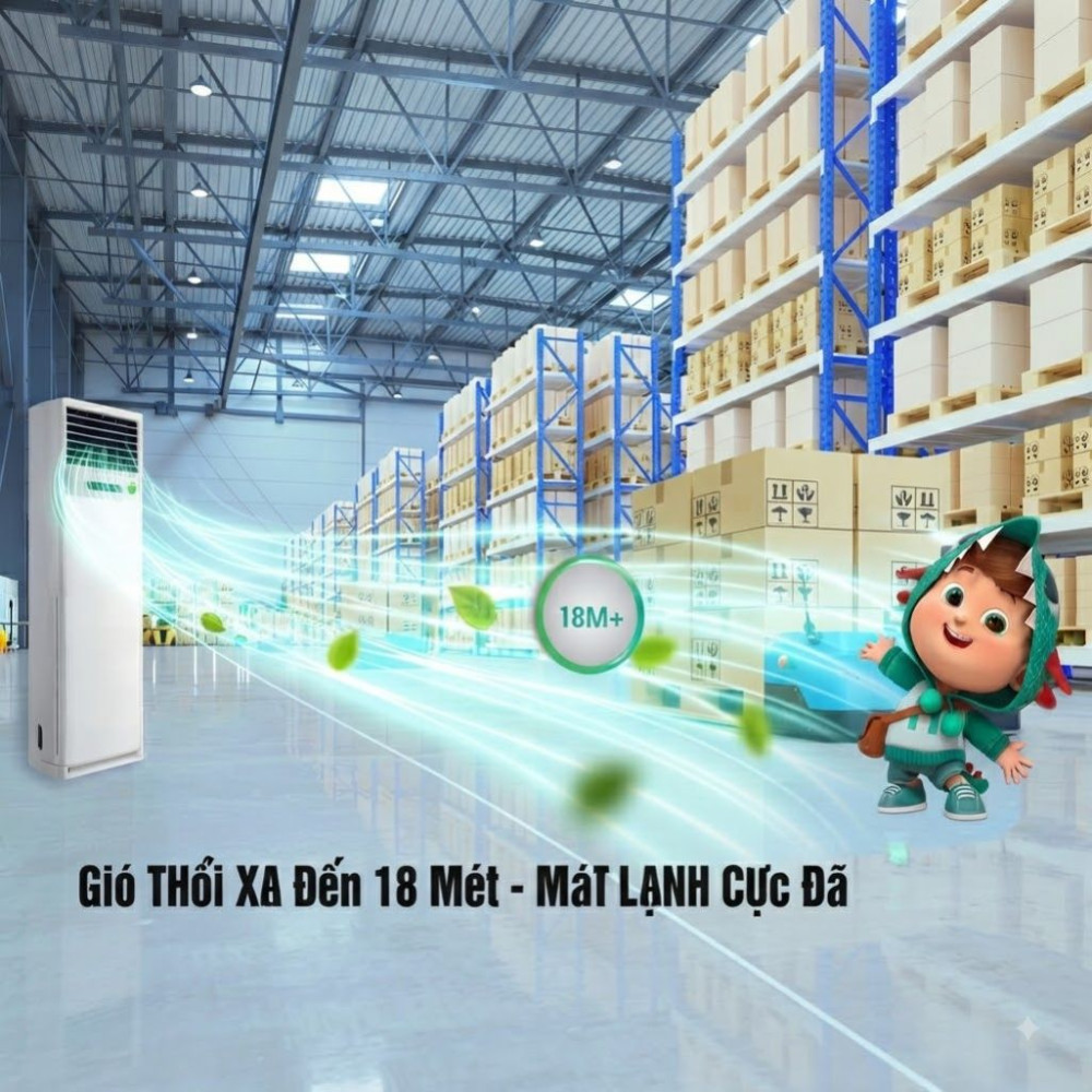 Điều hòa tủ đứng Hisense 5.0hp AUF-48CR6REMPA - Hàng chính hãng