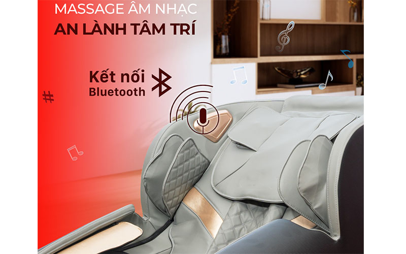 Kết nối Bluetooth của Ghế massage Makano MKGM-00005