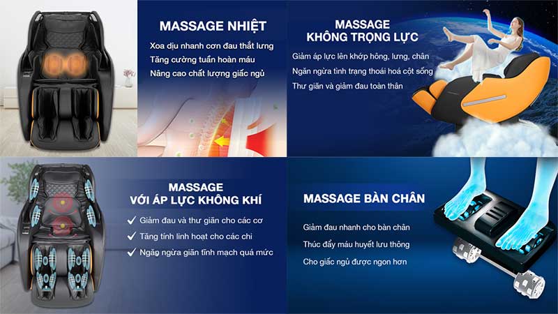 Ghế massage Poongsan MCP-141