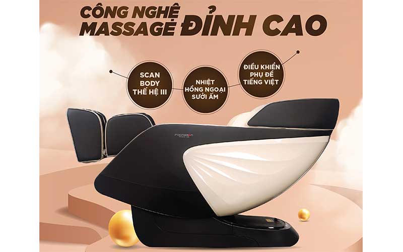 Công nghệ Massage của Ghế massage Poongsan MCP-502
