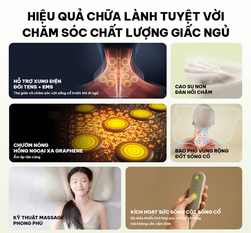 Mang lại sự thoải mái và giấc ngủ ngon