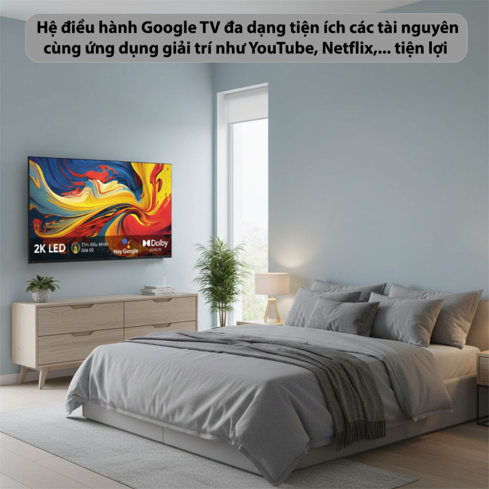 Google TV Coocaa 2K 40Z85 - 40 inch - Hàng chính hãng