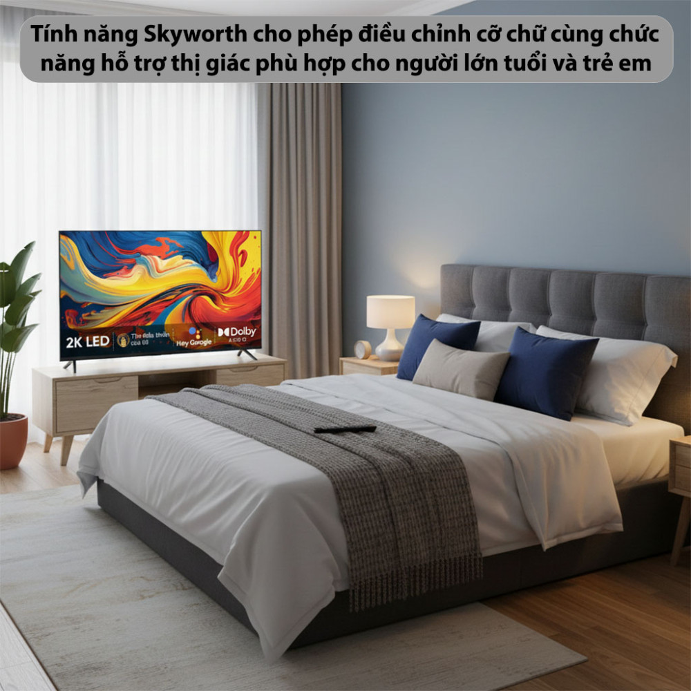 Google TV Coocaa 2K 43Z85 - 43 inch - Hàng chính hãng