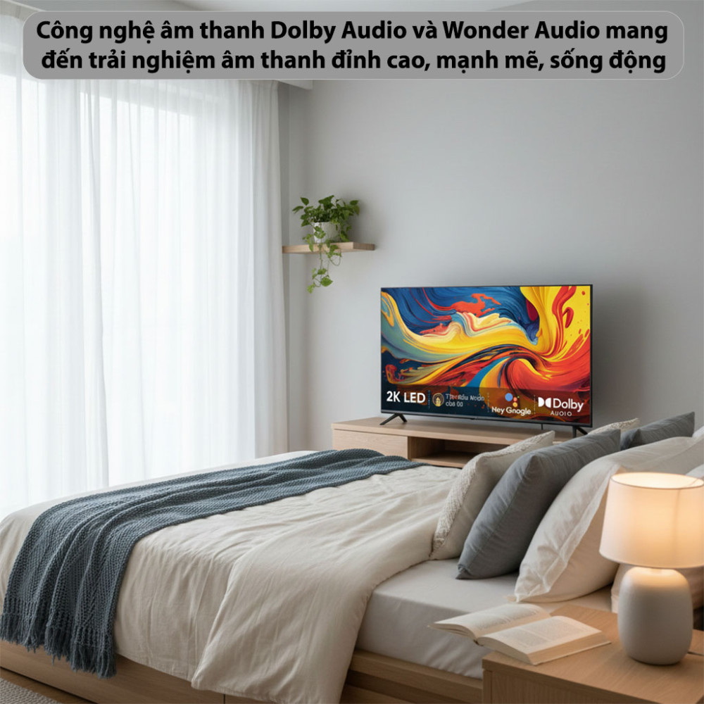 Google TV Coocaa 2K 43Z85 - 43 inch - Hàng chính hãng