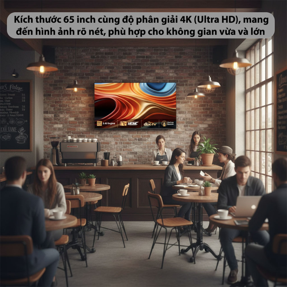 Google TV Coocaa 65Y84 4K - 65 inch - Hàng chính hãng