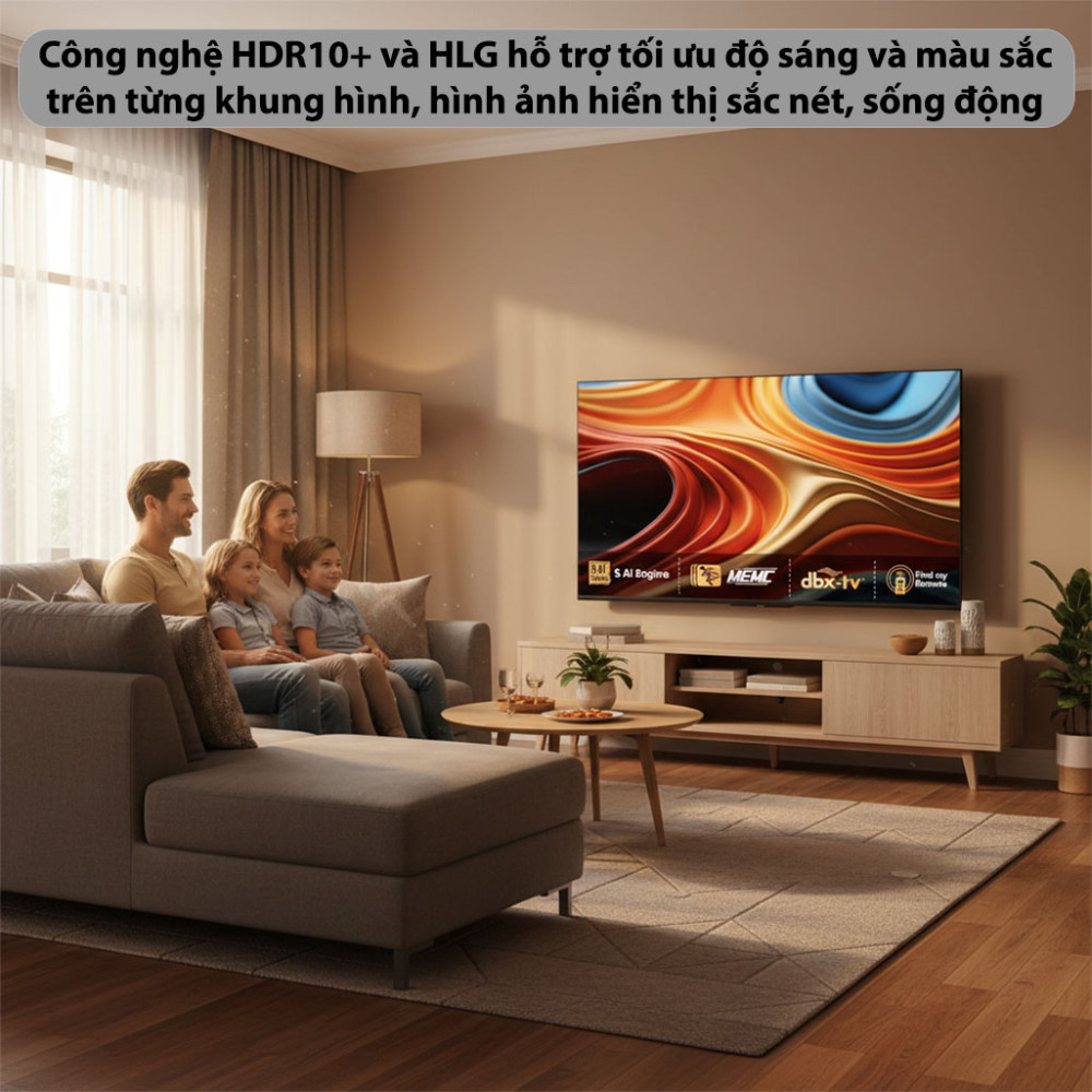 Google TV Coocaa 65Y84 4K - 65 inch - Hàng chính hãng