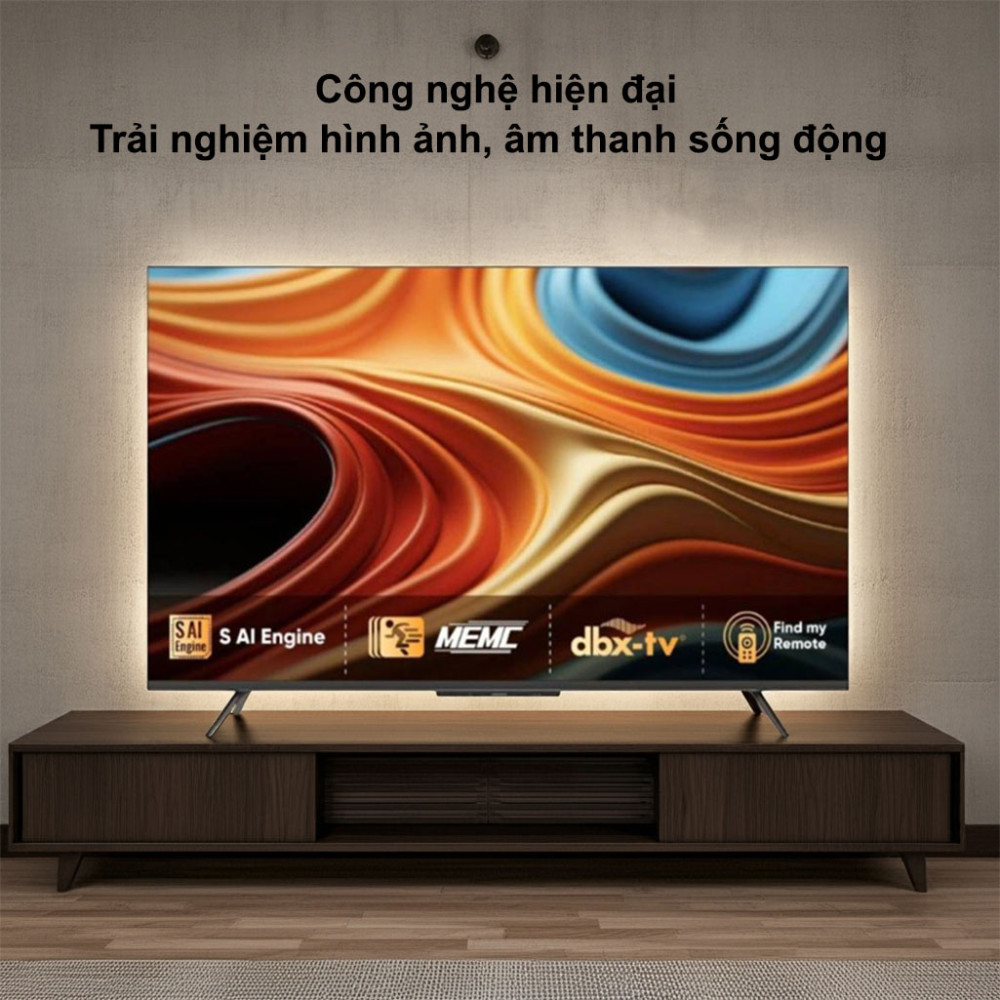 Google Tivi Coocaa 4K 55 Inch 55Y84 Công nghệ hiện đại