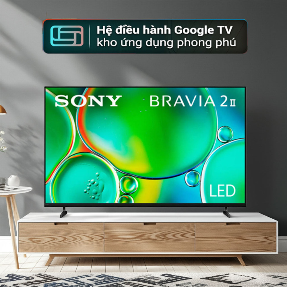 Google Tivi Sony 75 Inch 4K K-75S20M2 hệ điều hành thân thiện người dùng