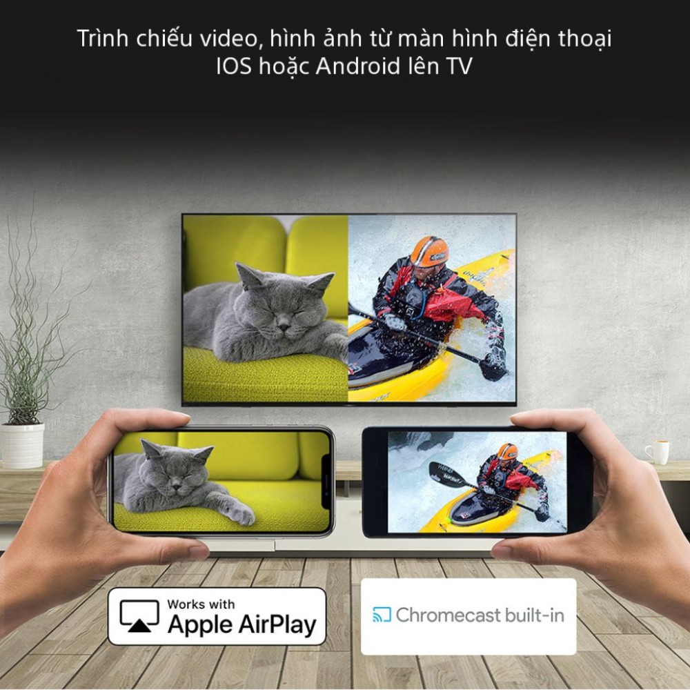 Google Tivi Sony 4K 50 inch K-50S25VM2 - Hàng chính hãng