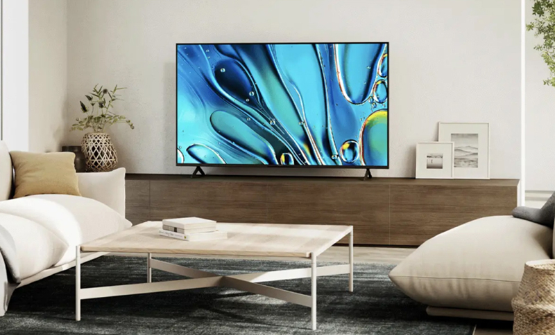 Kích thước 75 inch mang đến khung hình rộng rãi