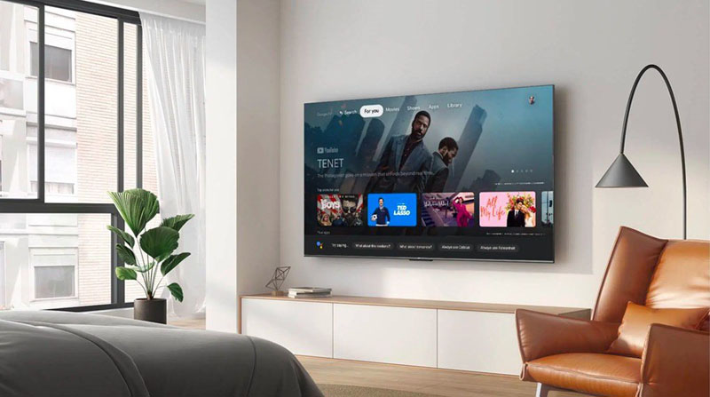 Hệ điều hành Google TV thiết kế giao diện thân thiện với người dùng